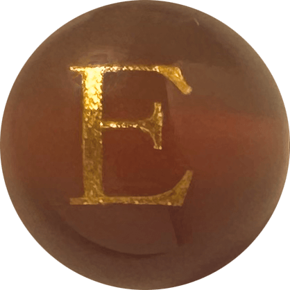 Red Onyx Initial E