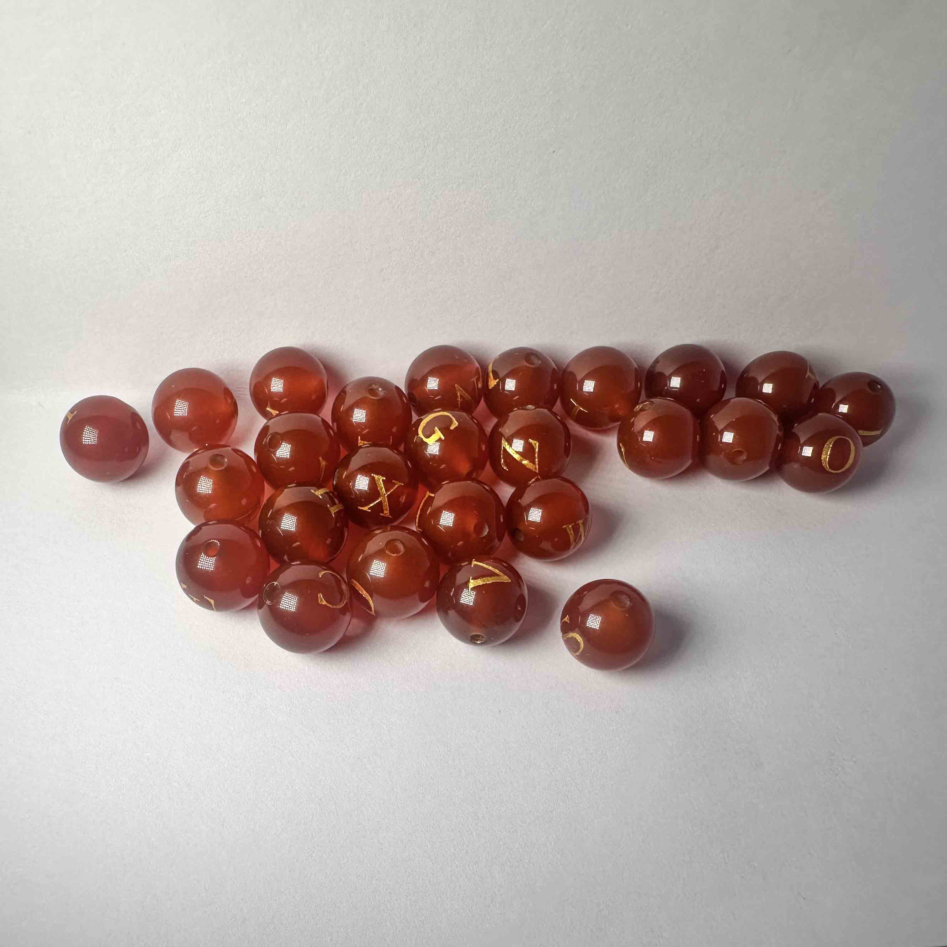 Red Onyx Initial V 2